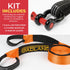 GADLANE TOW ROPE 5M X 5CM,10 TON - ORANGE