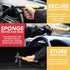 GADLANE T-BAR STEERING WHEEL LOCK - YELLOW