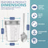 HEFTMAN BREAKFAST JARS (350ML) - 2 PACK