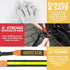 GADLANE TOW ROPE 5M X 5CM,10 TON - ORANGE