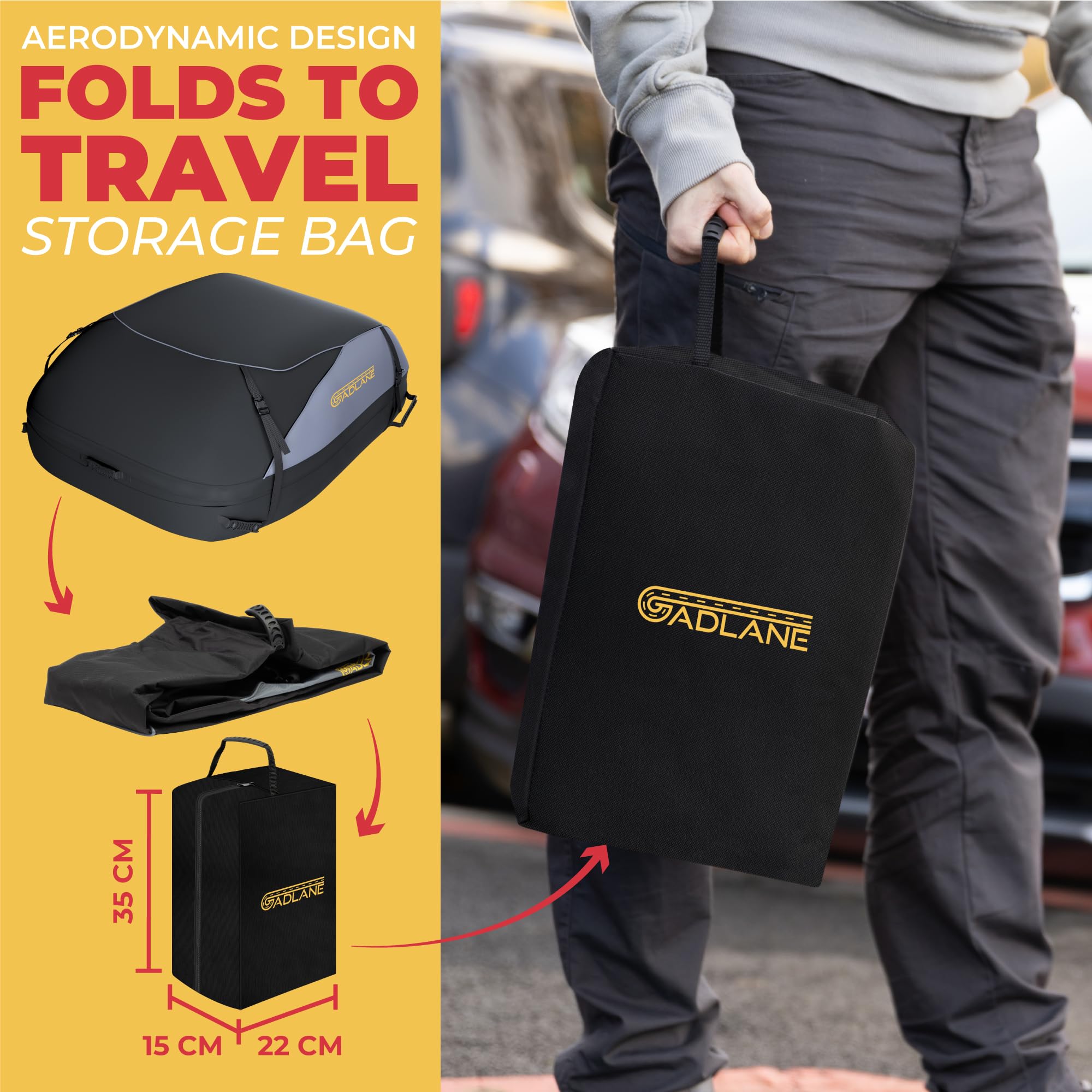 GADLANE CARGO CARRIER BAG - 15 CUBIC FEET