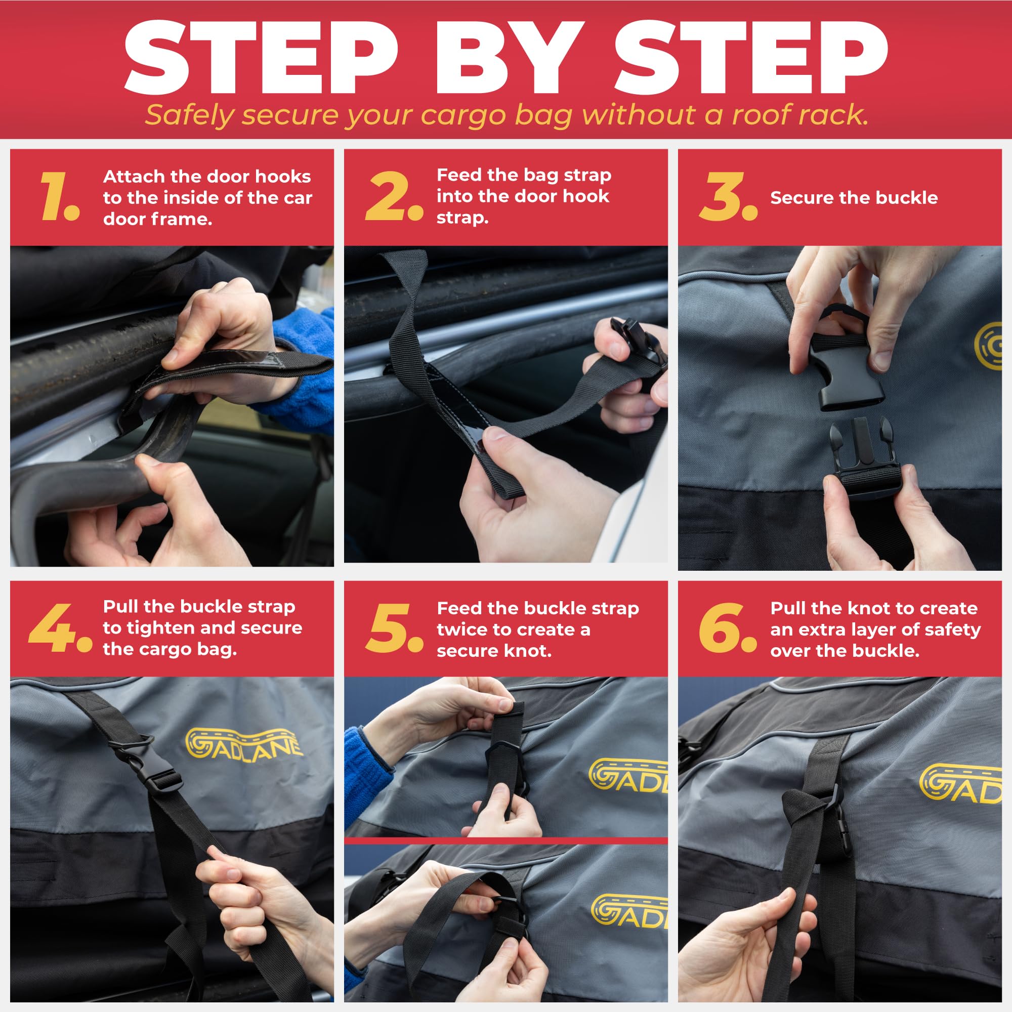 GADLANE CARGO CARRIER BAG - 15 CUBIC FEET