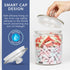HEFTMAN STORAGE GLASS JAR 2L
