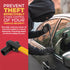 GADLANE T-BAR STEERING WHEEL LOCK - YELLOW