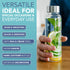 HEFTMAN CLEAR GLASS BOTTLES 250ML - 6 PACK