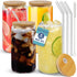 HEFTMAN GLASS CUPS 16OZ / 480ML - 4 PACK