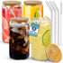 HEFTMAN GLASS CUPS 20OZ / 600ML - 4 PACK