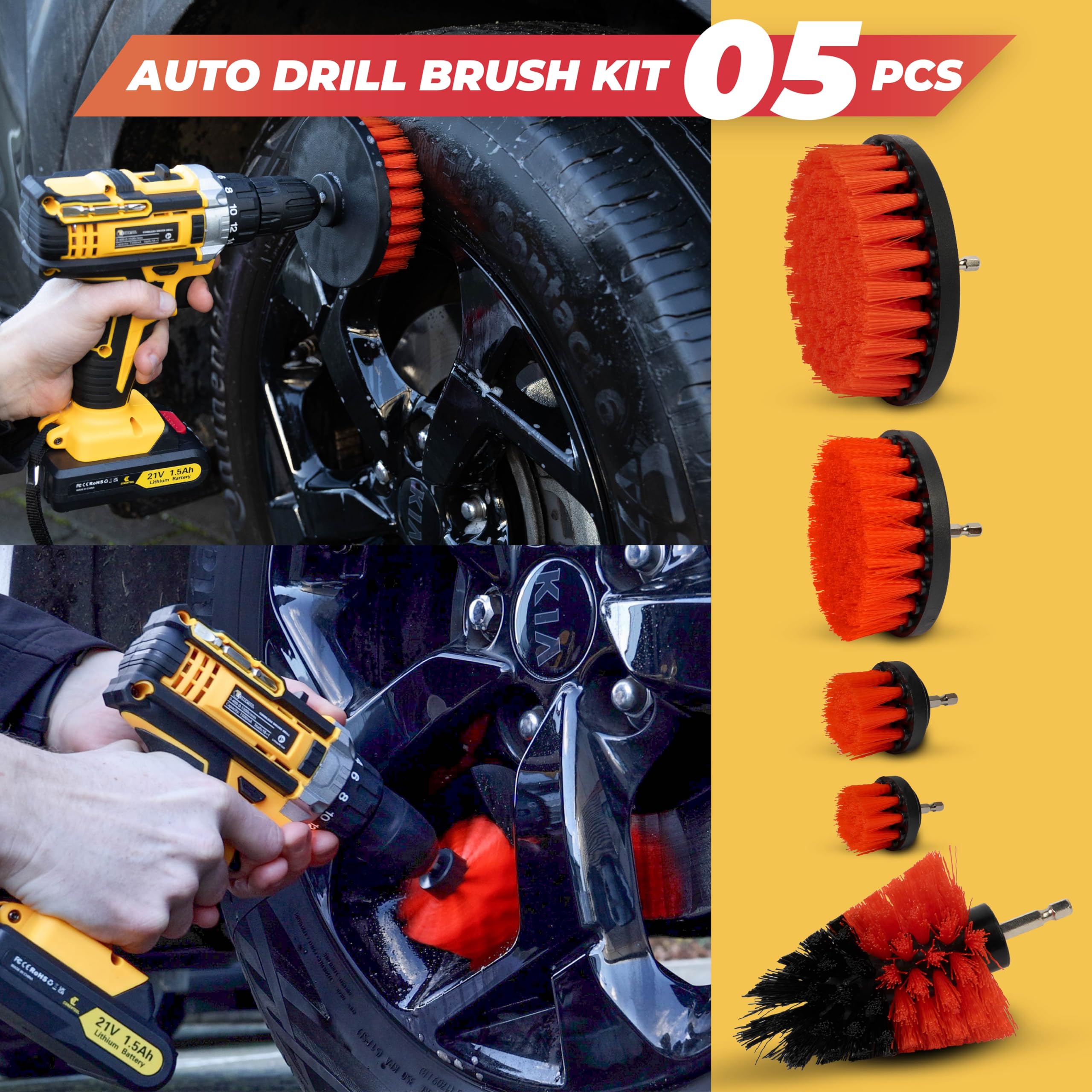 GADLANE CAR CLEANING SET - 29 PIECE
