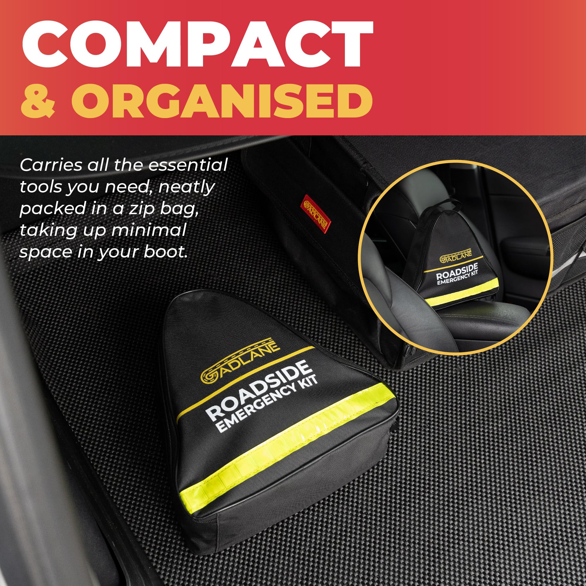 GADLANE ROADSIDE EMERGENCY KIT - LARGE