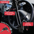 GADLANE TWIN BAR STEERING WHEEL LOCK - BLACK