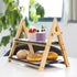 HEFTMAN 2-TIER SLATE CAKE STAND