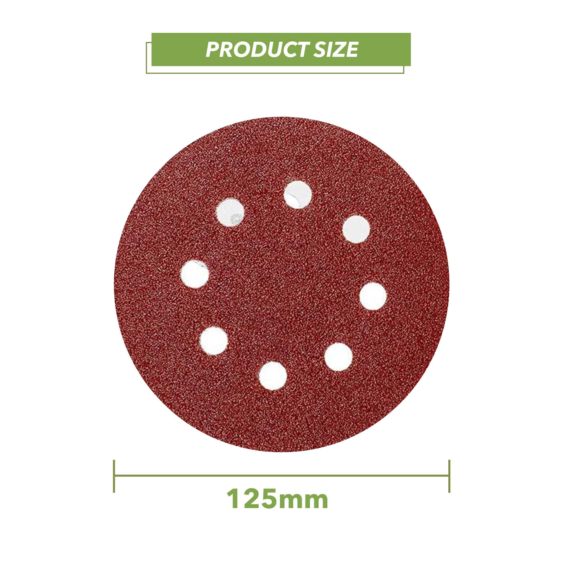 BLOSTM SANDING DISCS PADS 100PCS