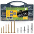 BLOSTM SCREWS AND WALL PLUGS - 200 PIECE