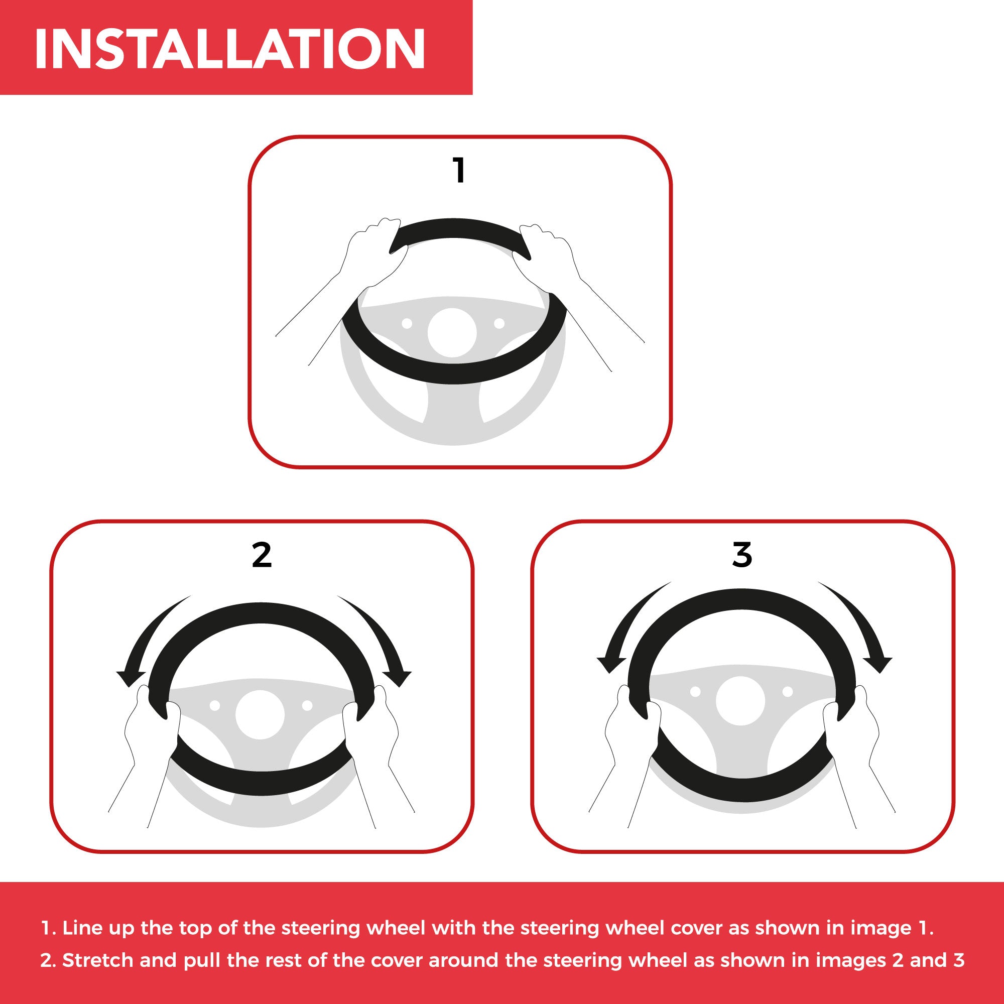 GADLANE MICROFIBER STEERING WHEEL COVER