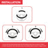 GADLANE MICROFIBER STEERING WHEEL COVER