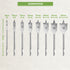 BLOSTM SPADE DRILL BIT SET - 8 PIECE