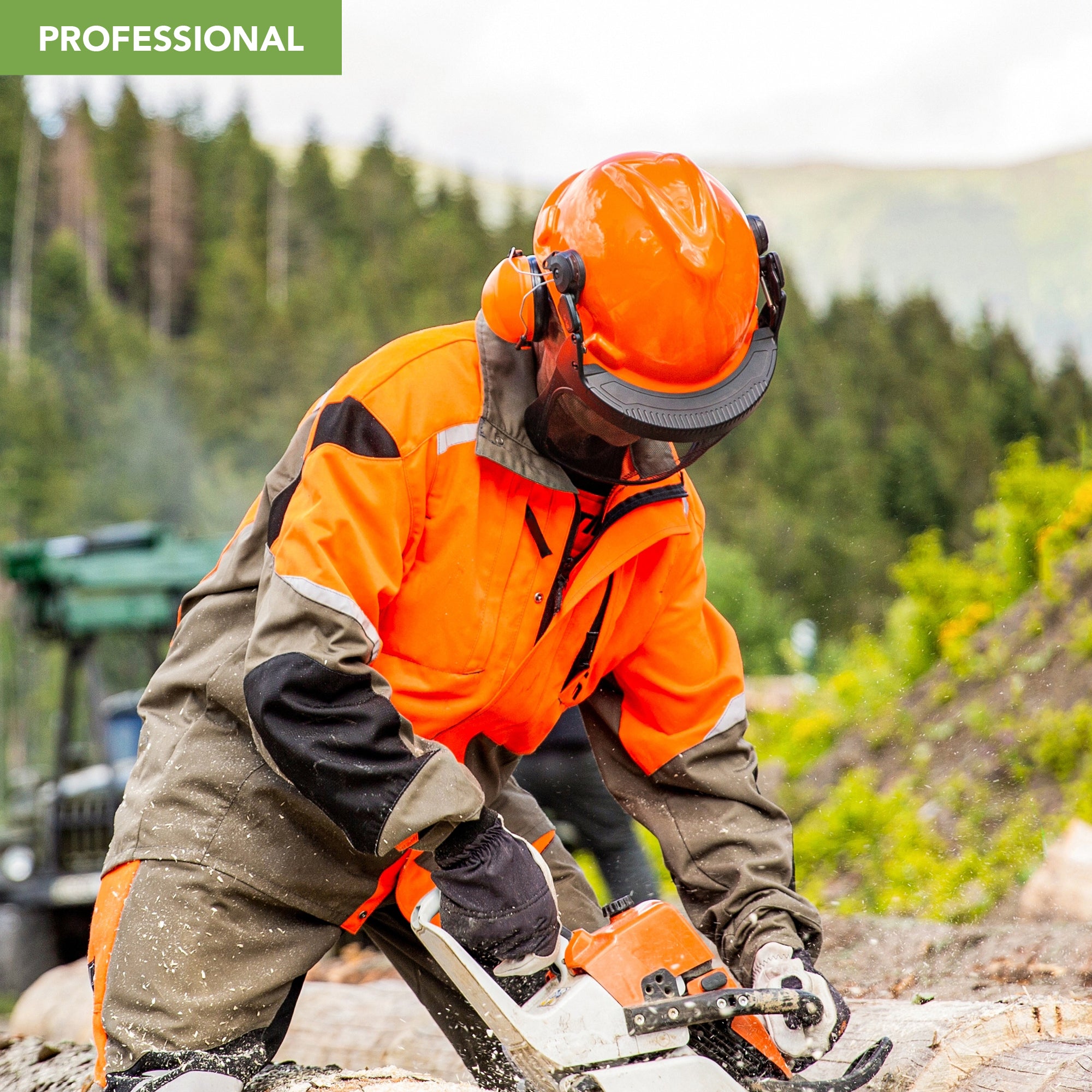 BLOSTM CHAINSAW SAFETY HELMET
