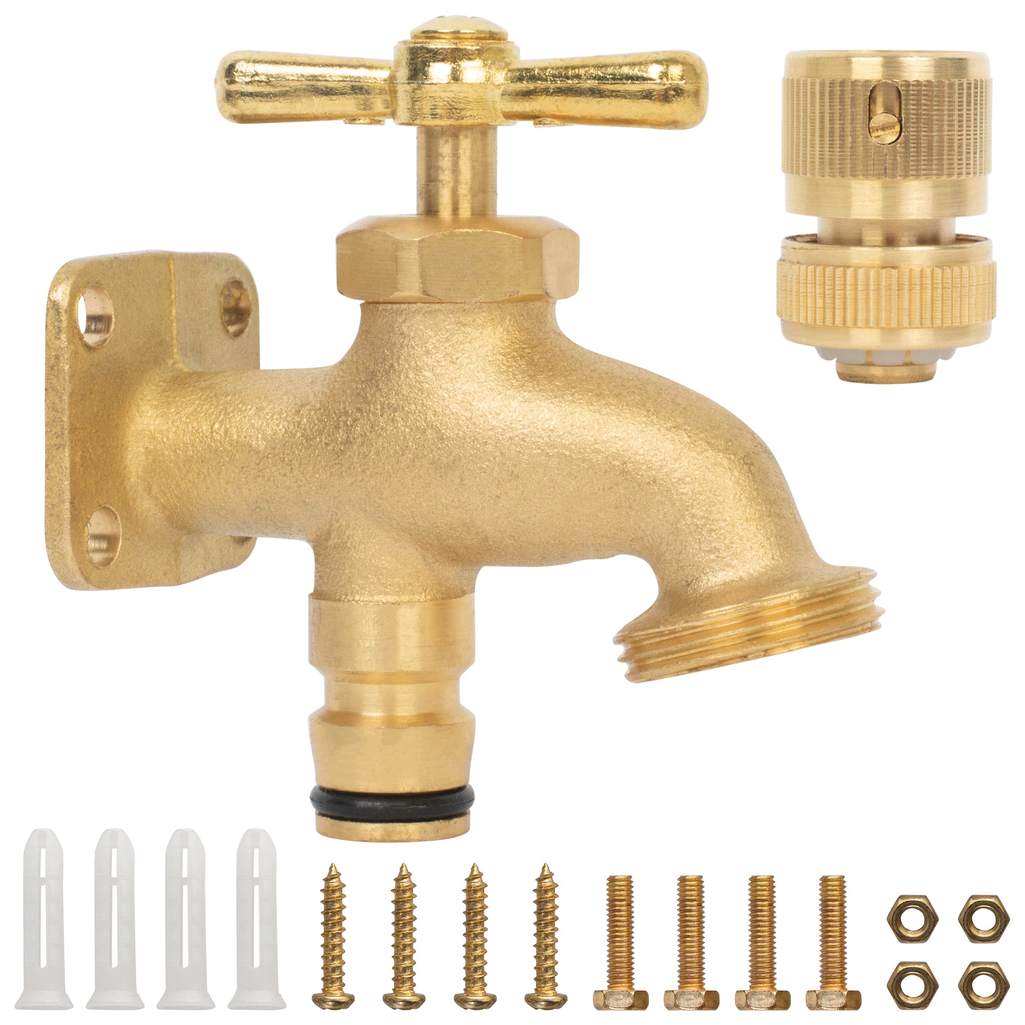 BLOSTM BRASS ANYWHERE HOSE TAP