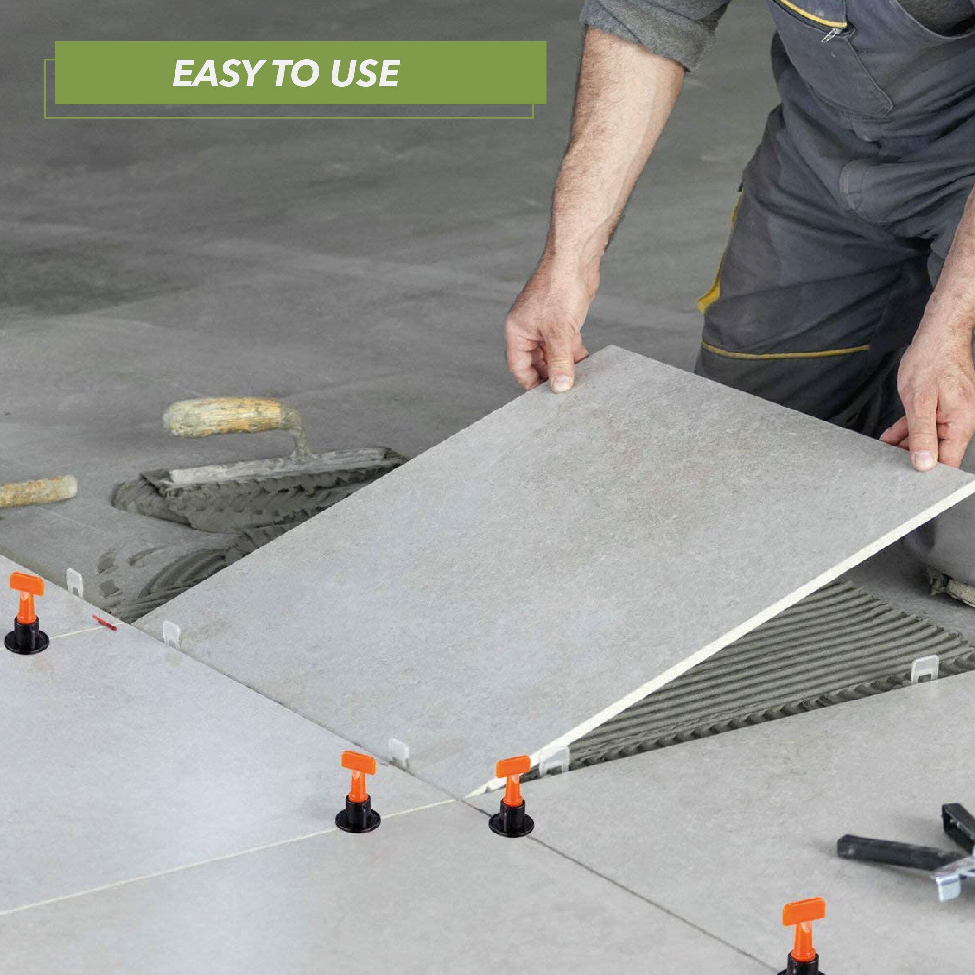 BLOSTM REUSABLE TILE LEVELING SYSTEM KIT