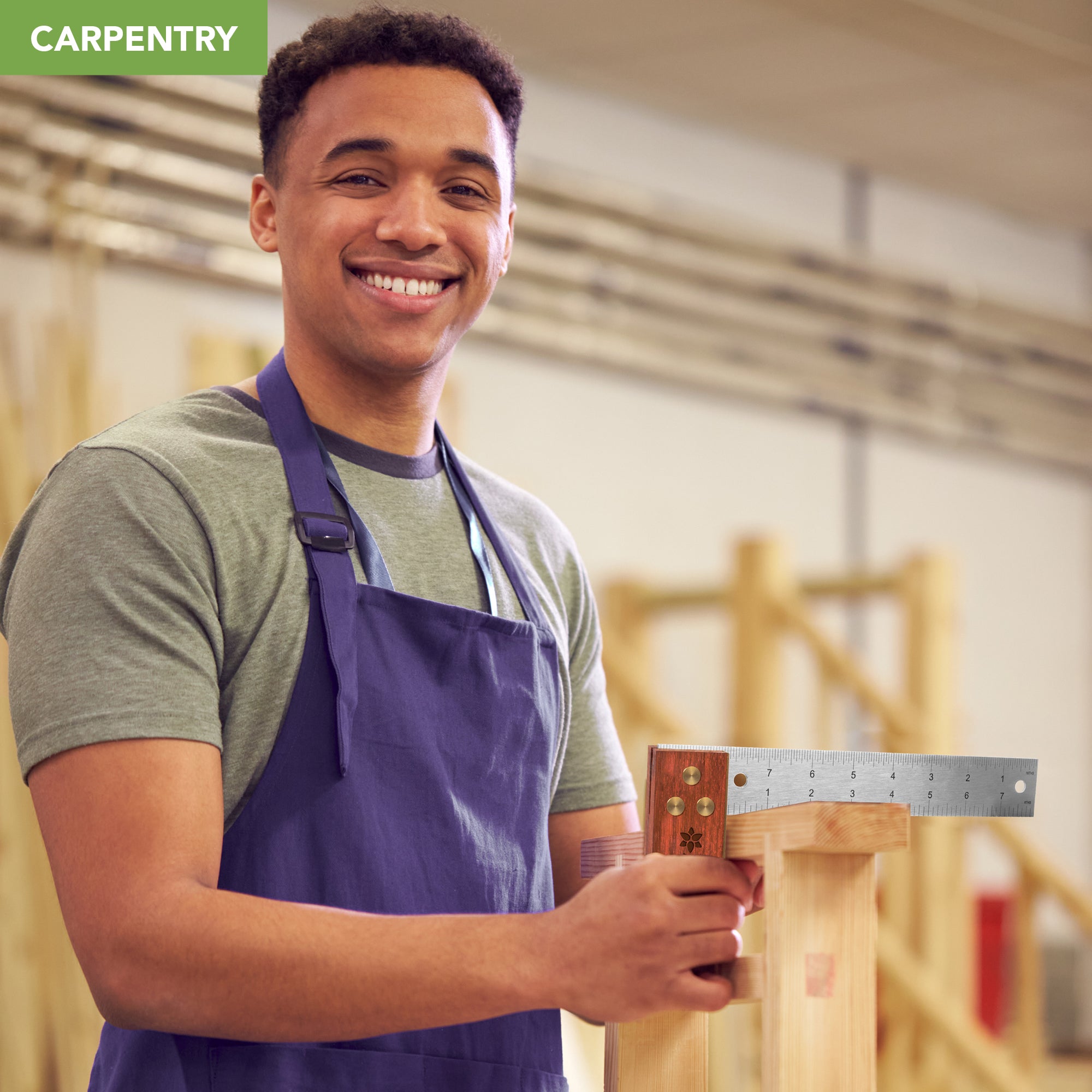 BLOSTM CARPENTRY SQUARES SET 2 PIECE