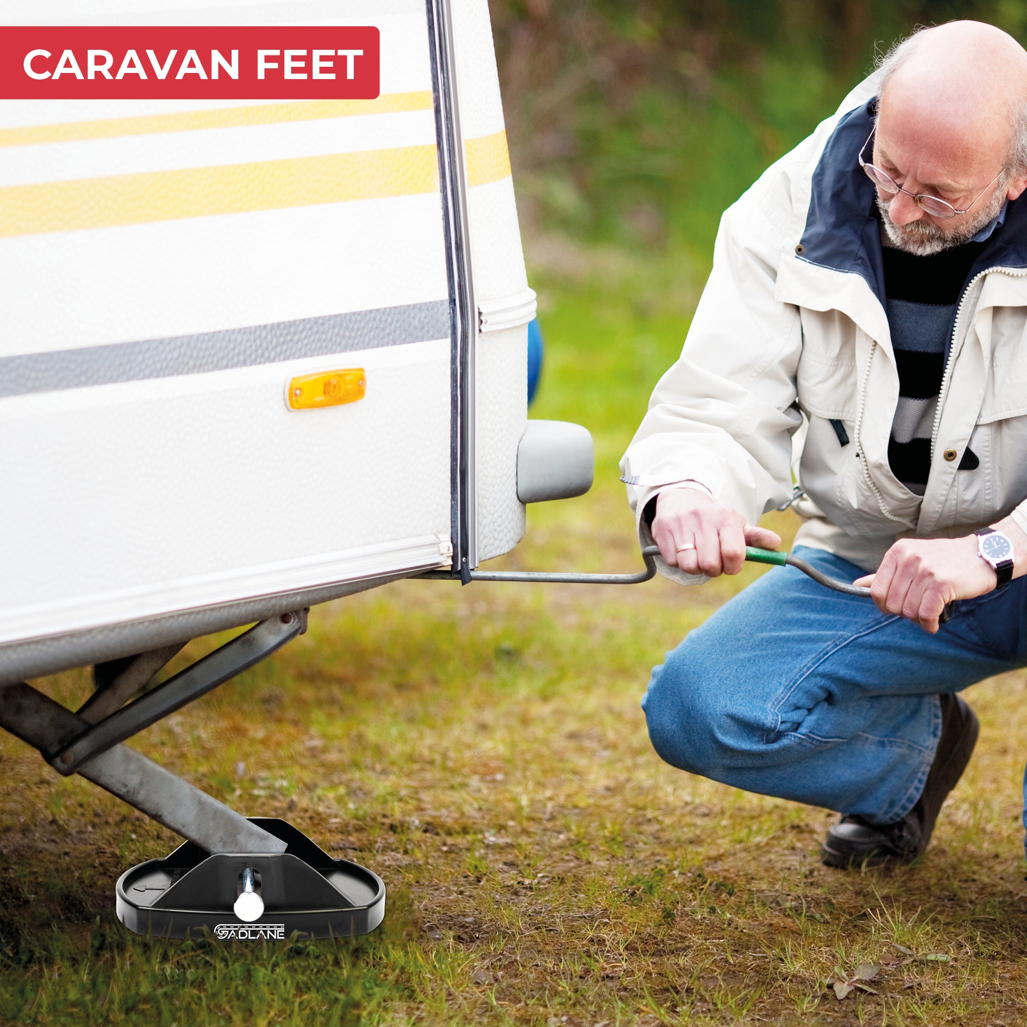 GADLANE CARAVAN FEET