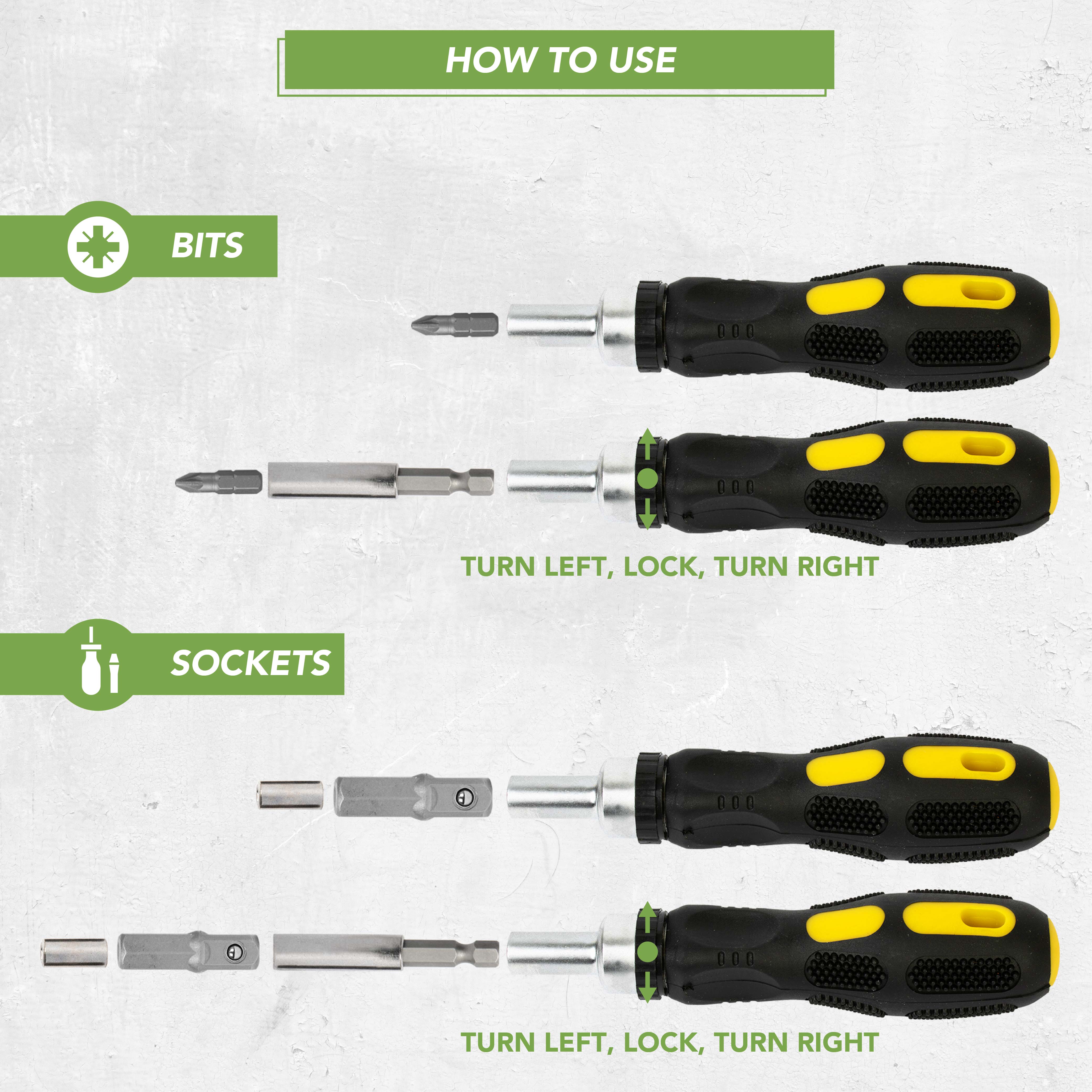 BLOSTM SCREW DRIVER RATCHET SET 101 PIECE
