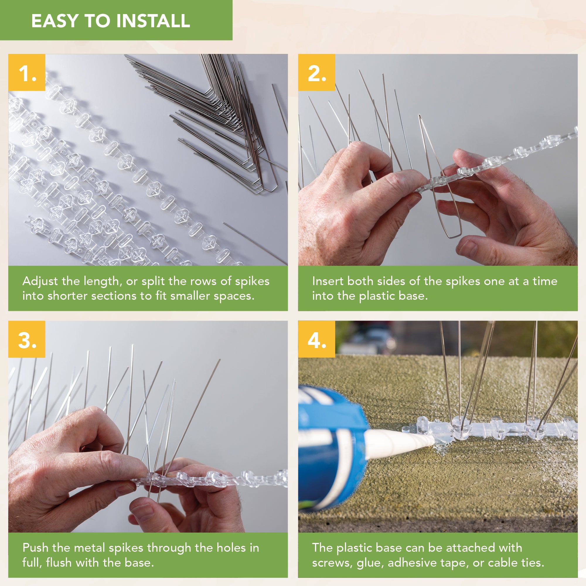 BLOSTM BIRD SPIKES