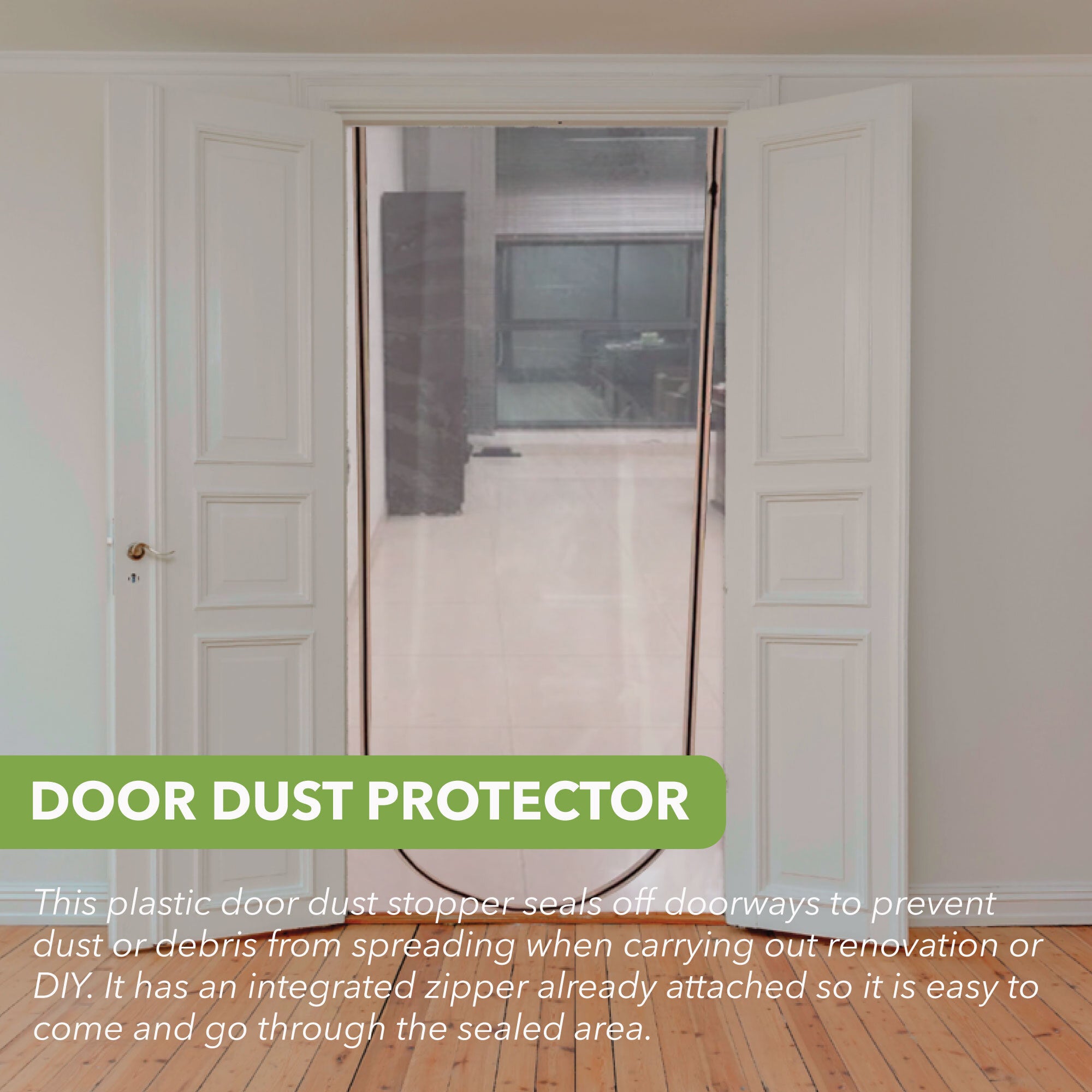 BLOSTM ZIP DOOR DUST STOPPER