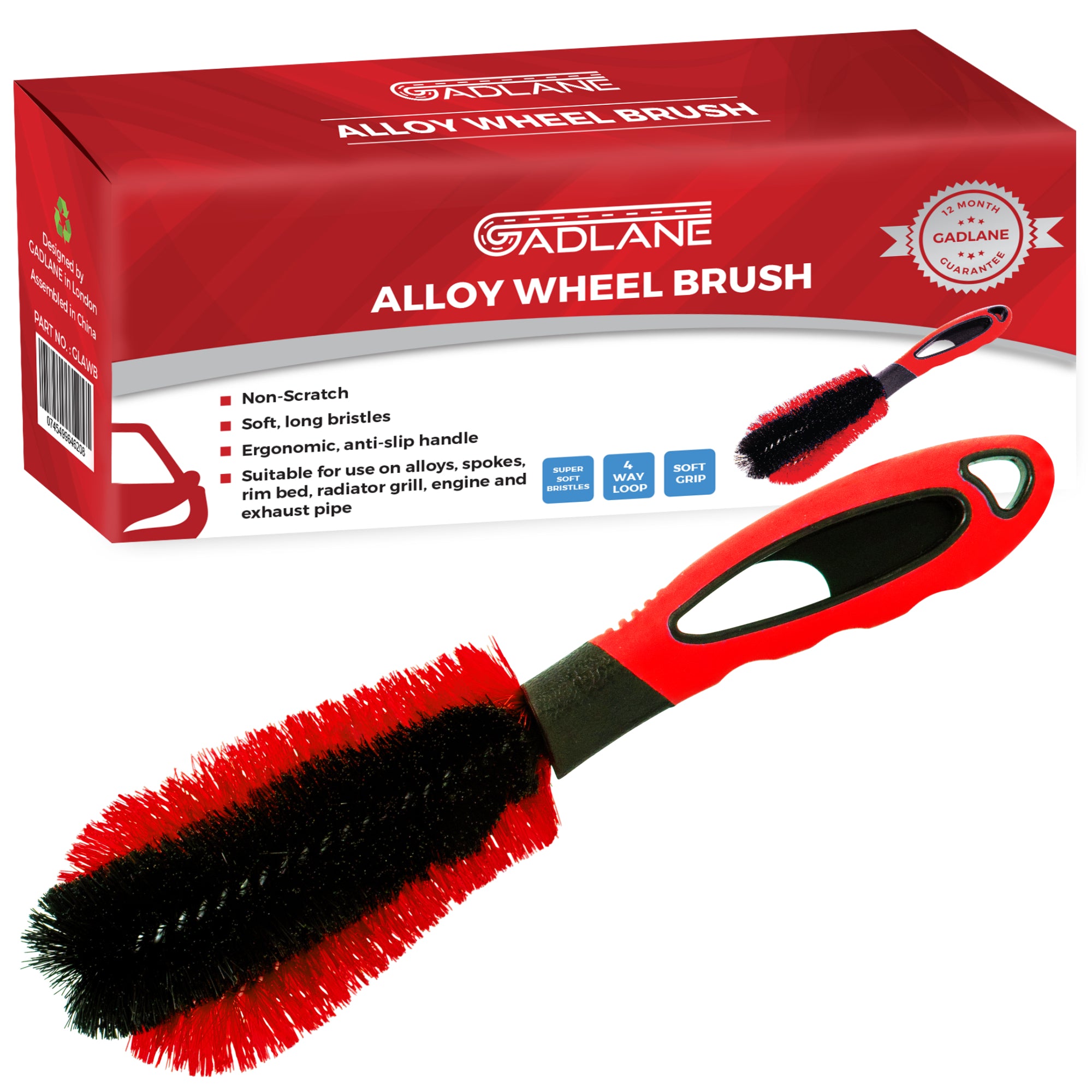 GADLANE ALLOY WHEEL BRUSH