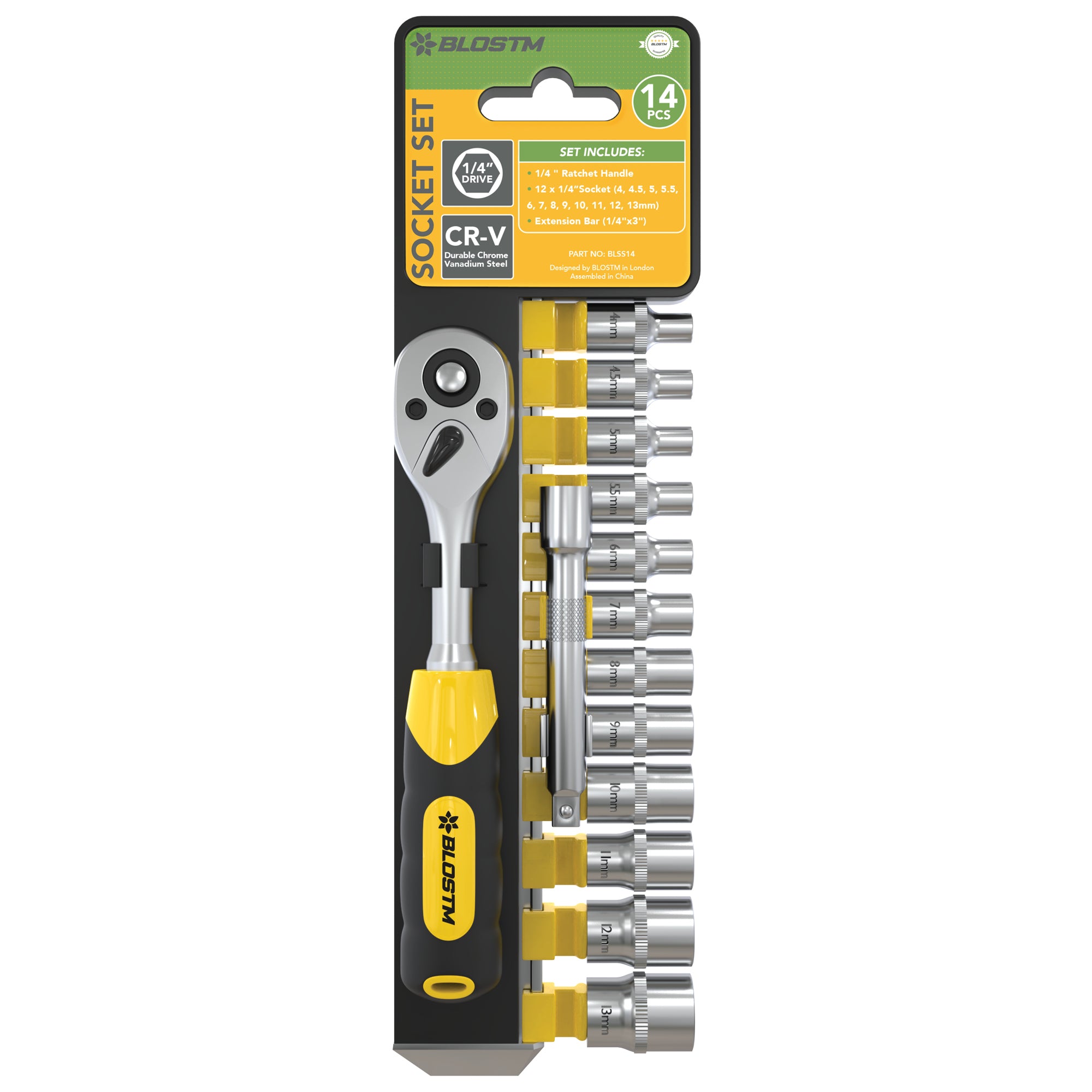 BLOSTM 14 PIECE SOCKET SET