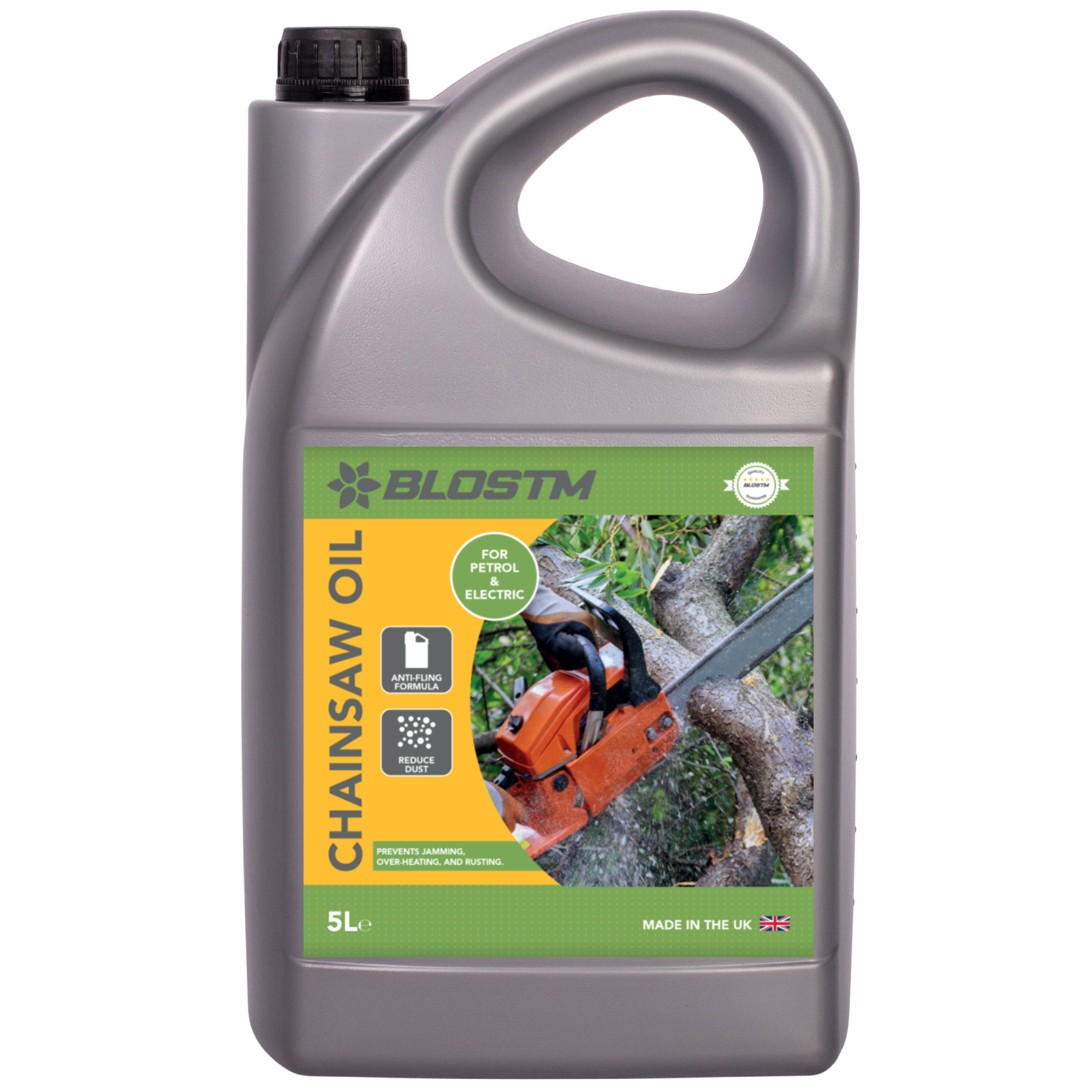 BLOSTM CHAINSAW OIL 5 LITRE