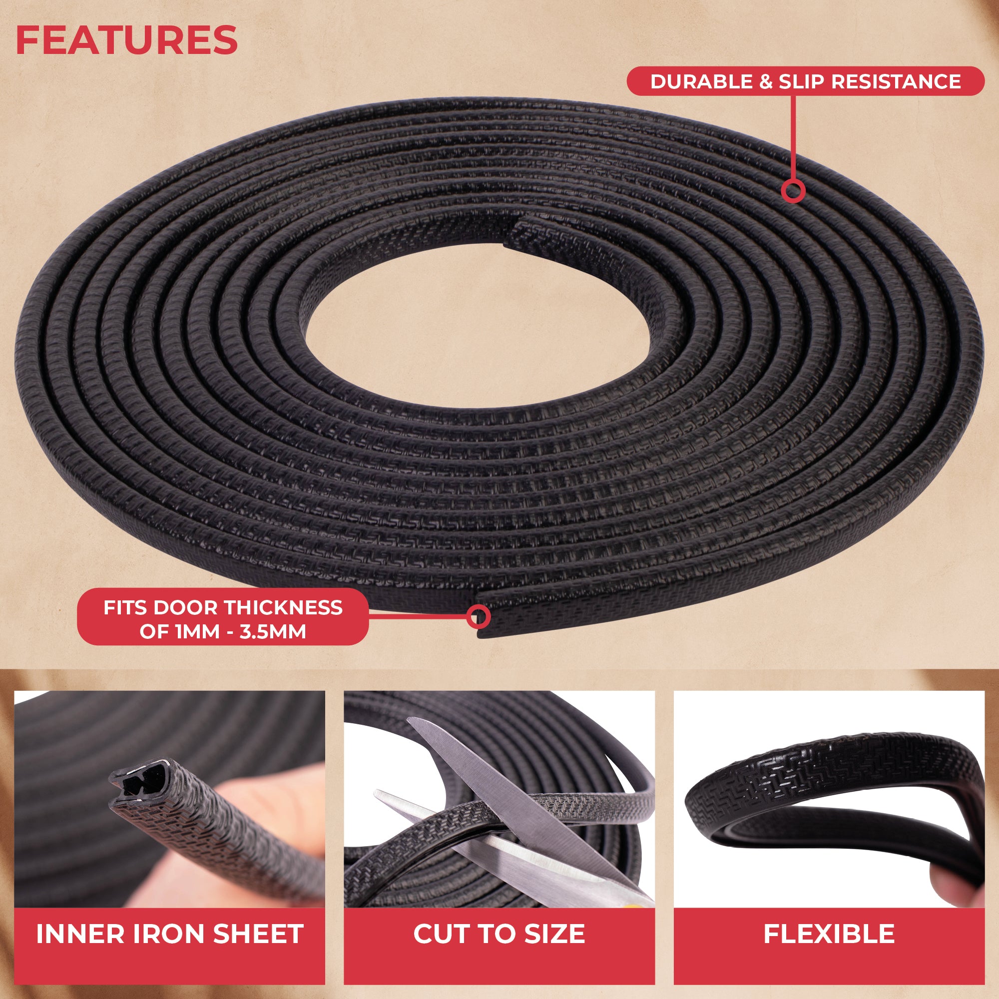 GADLANE DOOR EDGE GUARD