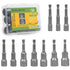 BLOSTM MAGNETIC NUT DRIVERS - 10 PACK