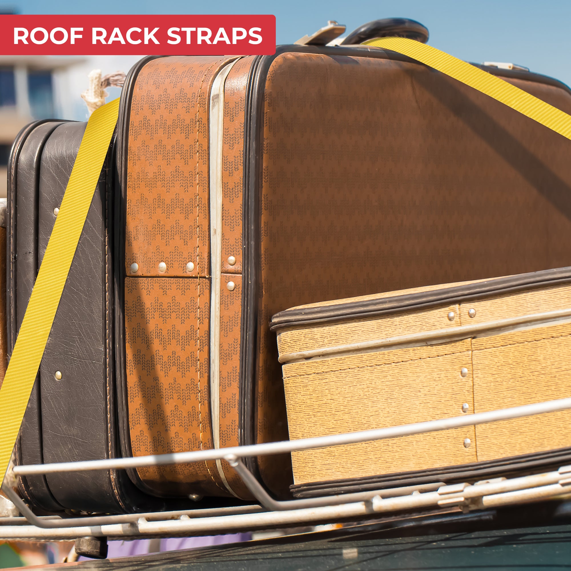 GADLANE RATCHET STRAPS 800KG 4M - 4 PACK