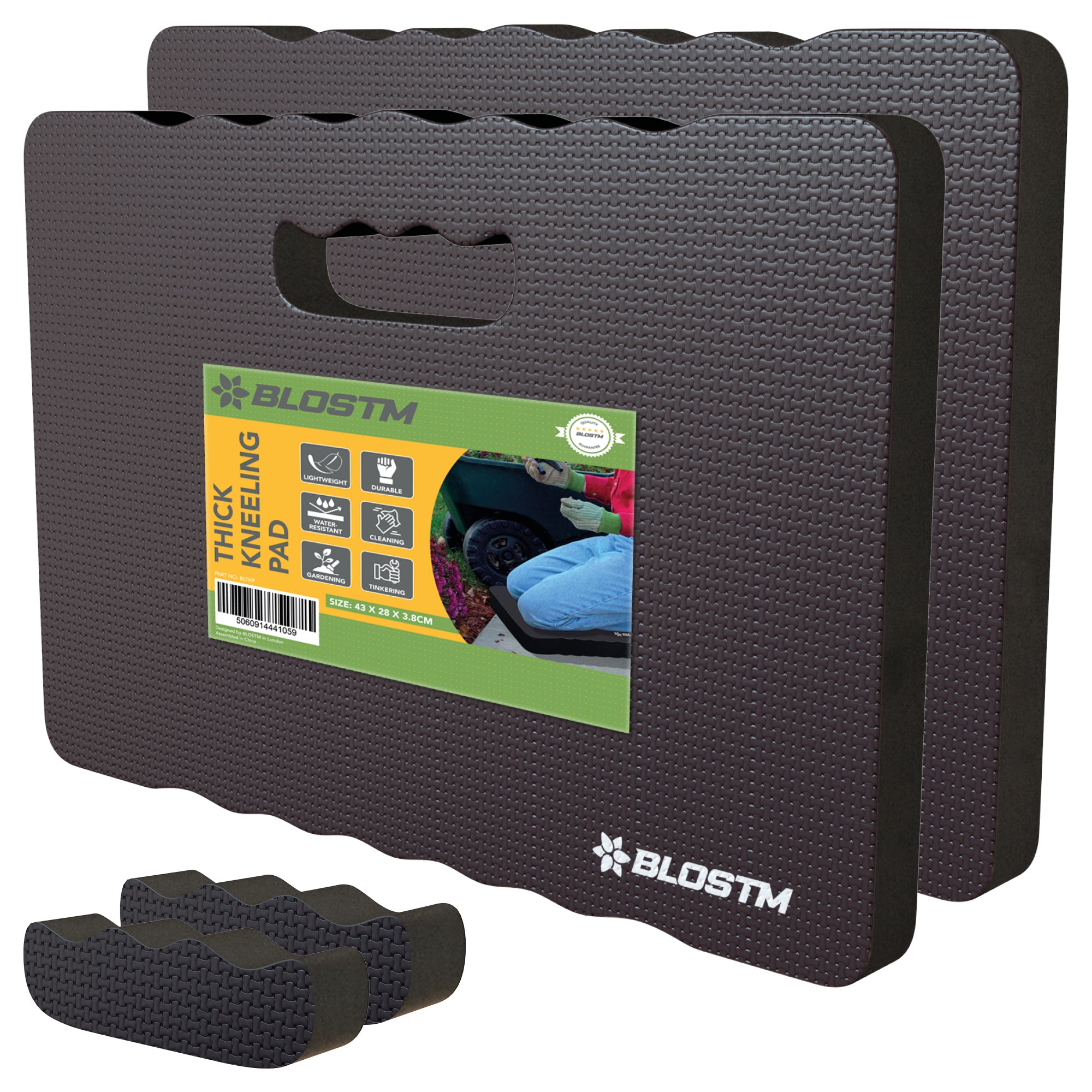 BLOSTM THICK KNEELING PADS - 2 PACK