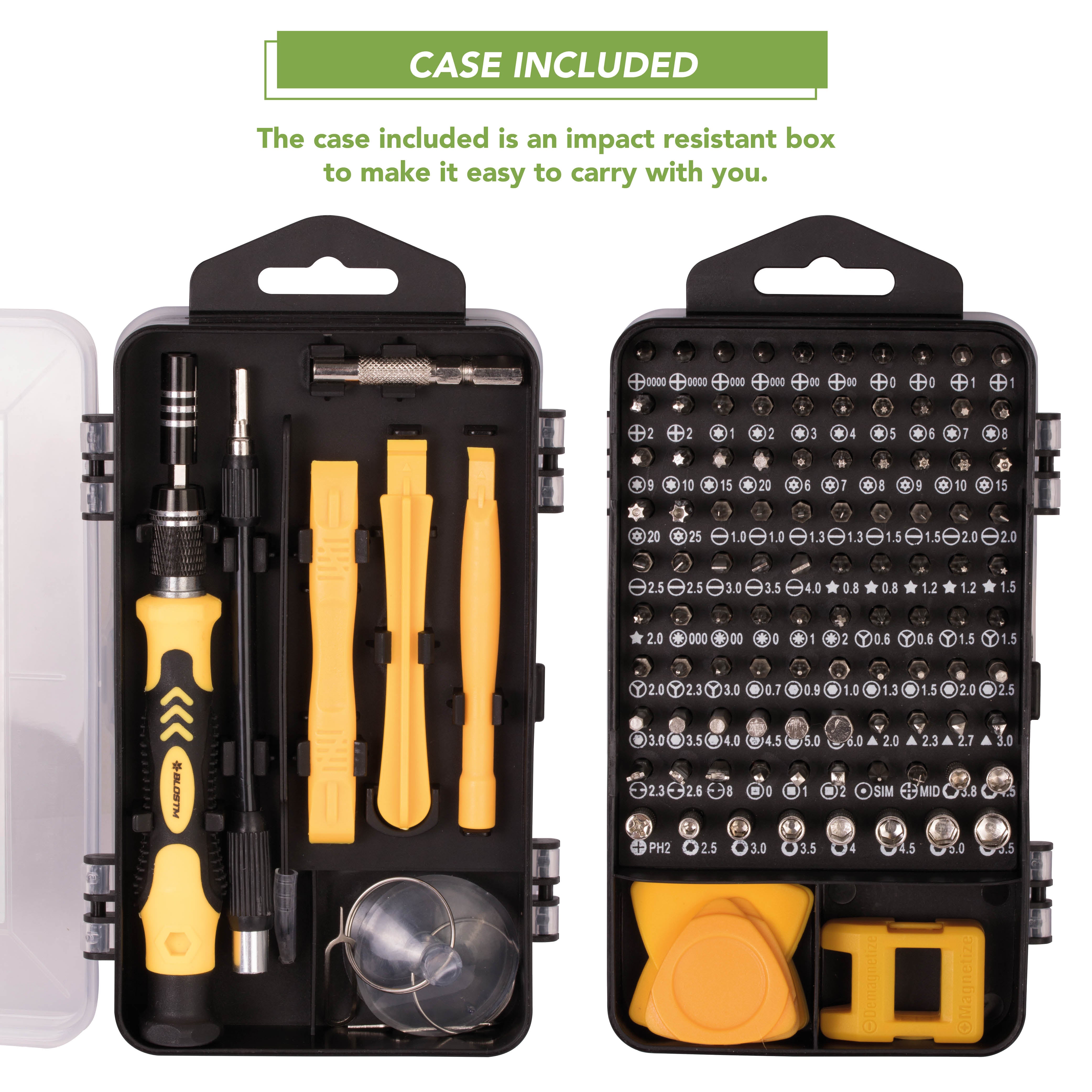 BLOSTM 120 IN 1 PRECISION SCREWDRIVERS SET