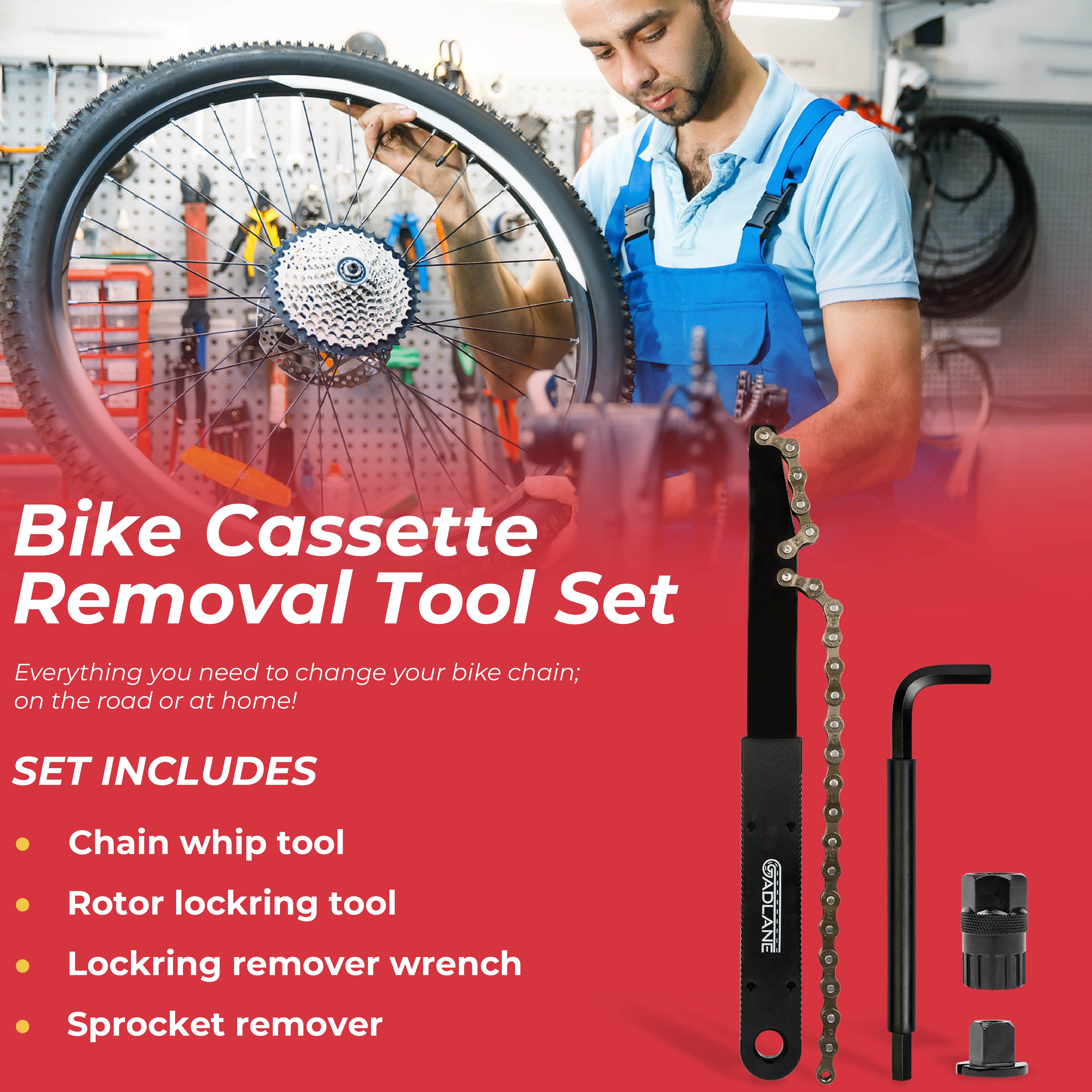 GADLANE BIKE CASSETTE REMOVAL TOOLS