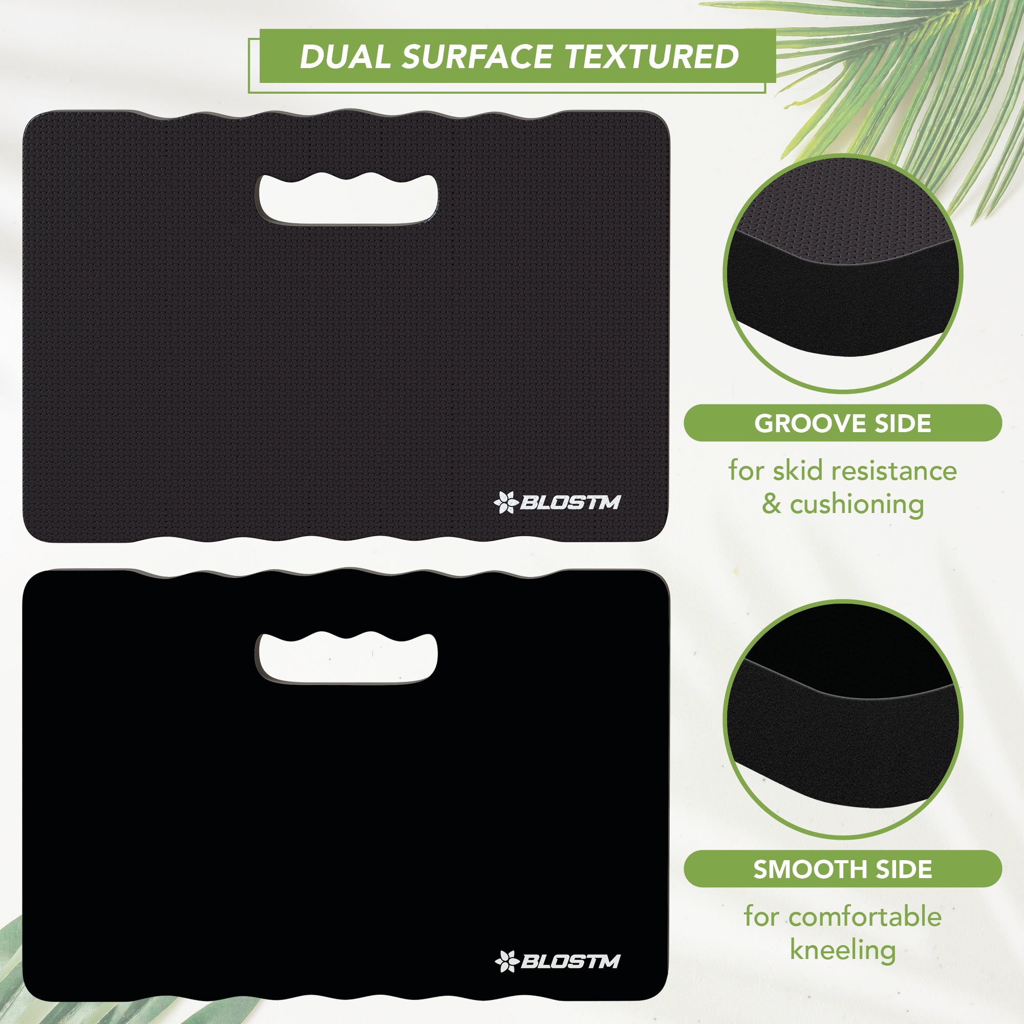BLOSTM THICK KNEELING PADS - 2 PACK