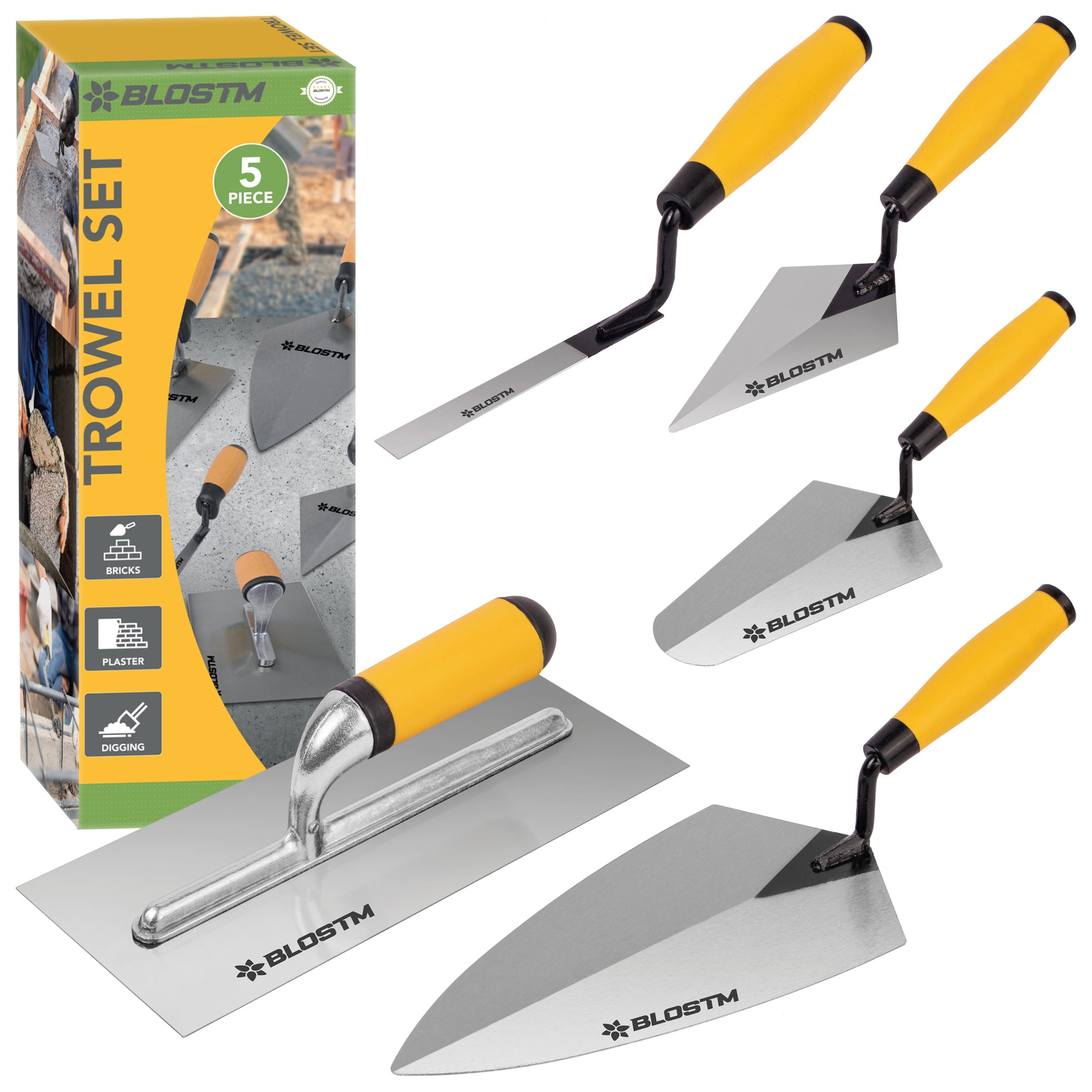 BLOSTM TROWEL SET 5 PIECE