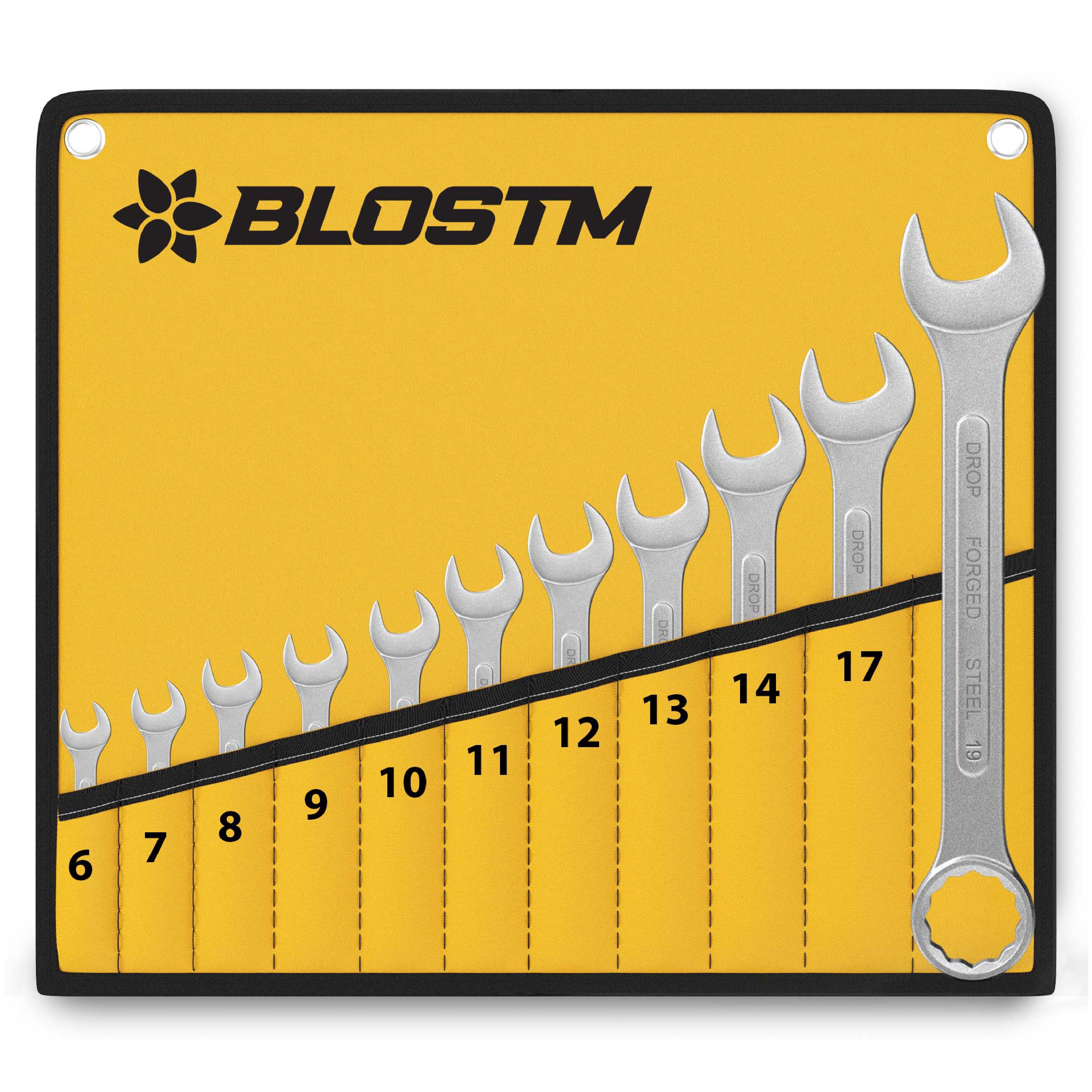 BLOSTM COMBINATION SPANNER SET 11 PIECE