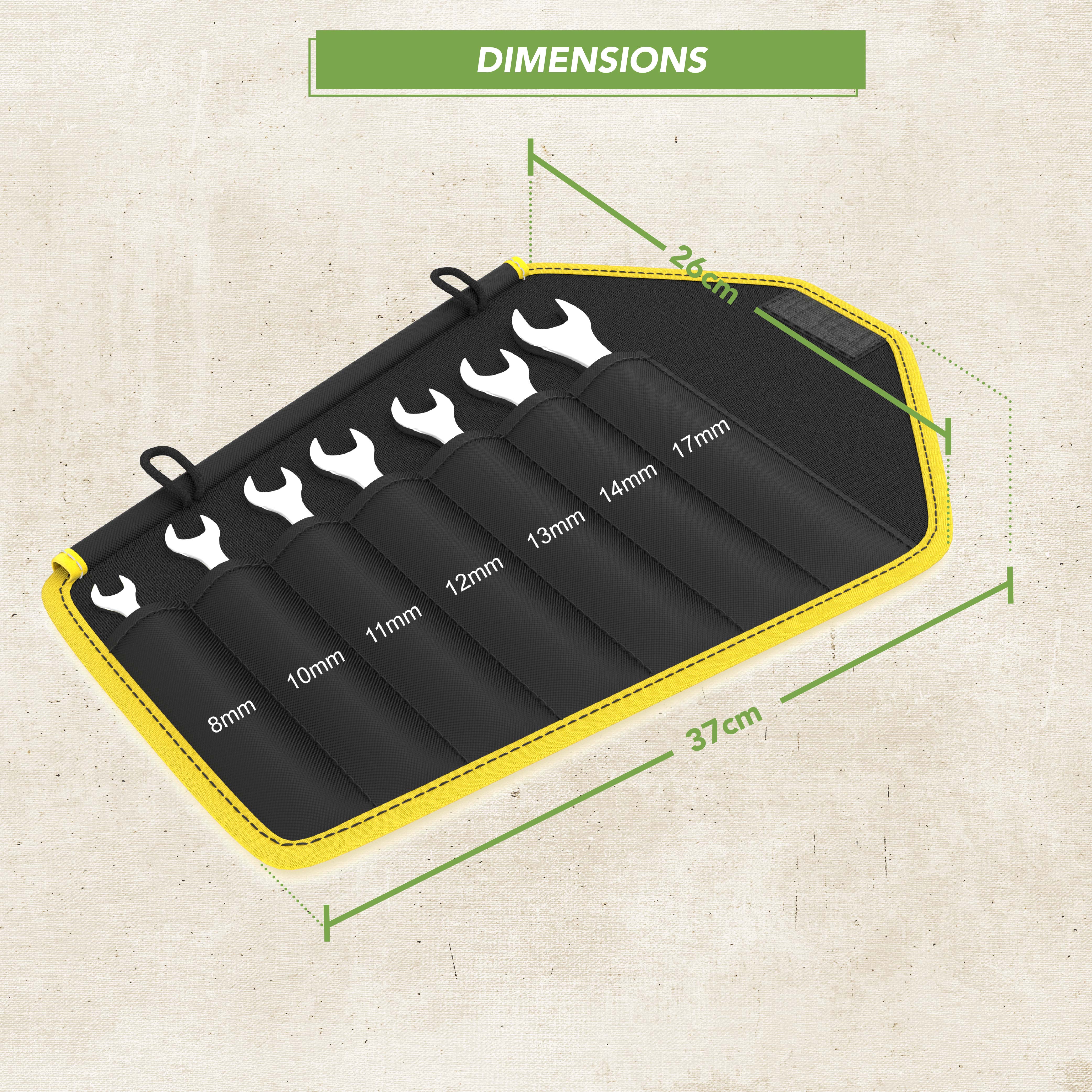 BLOSTM RATCHETING COMBINATION WRENCH SET