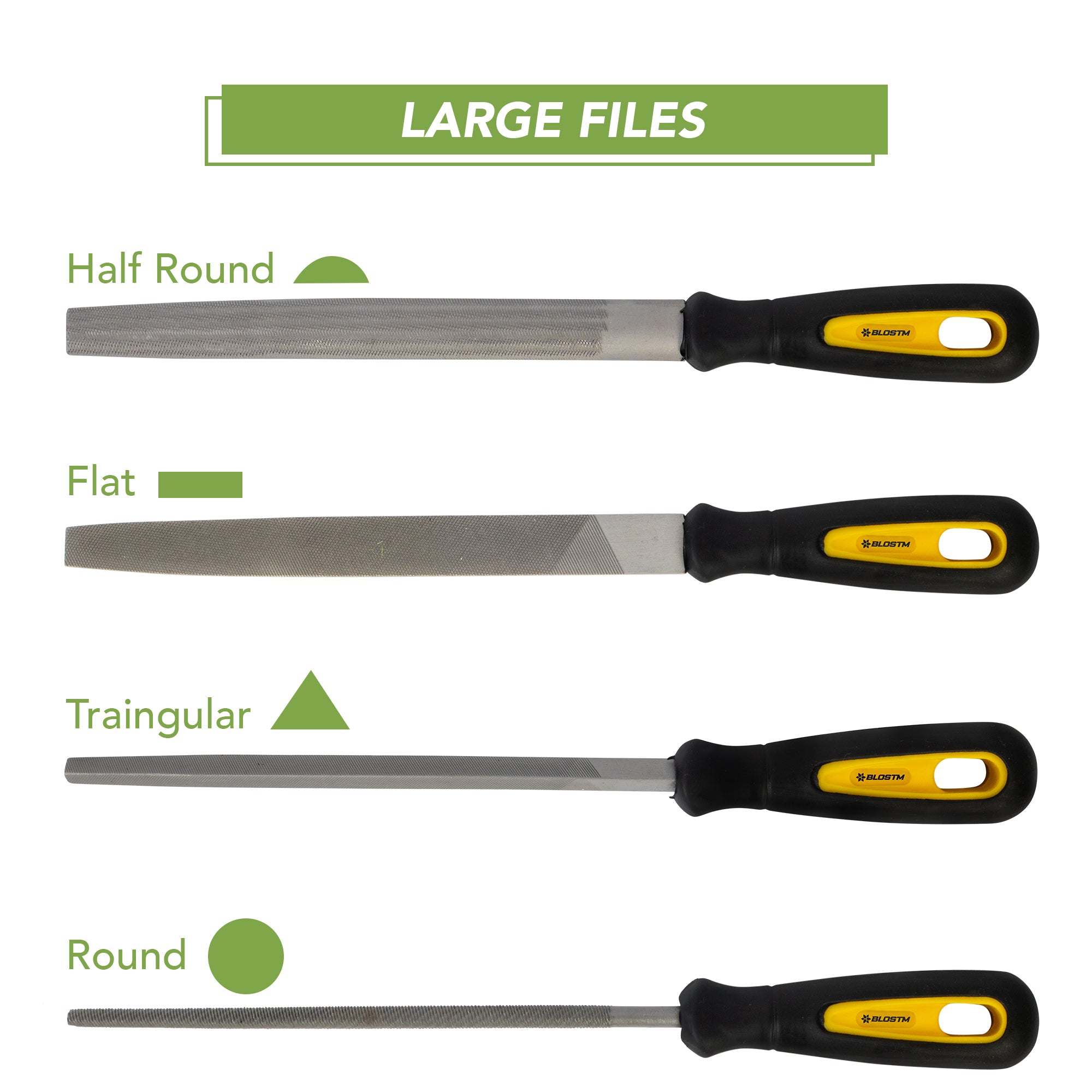 BLOSTM 17PC FILE SET
