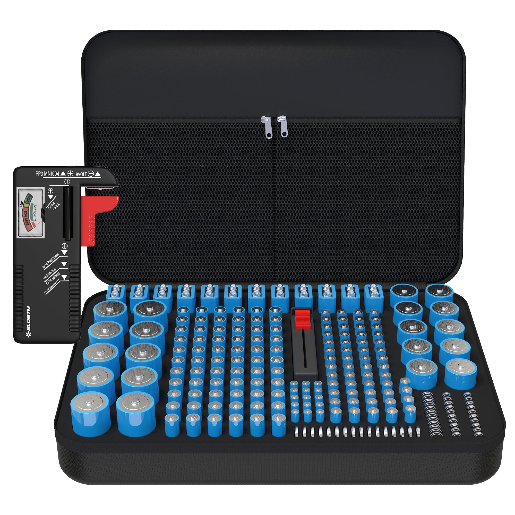 BLOSTM BATTERY ORGANIZER STORAGE CASE