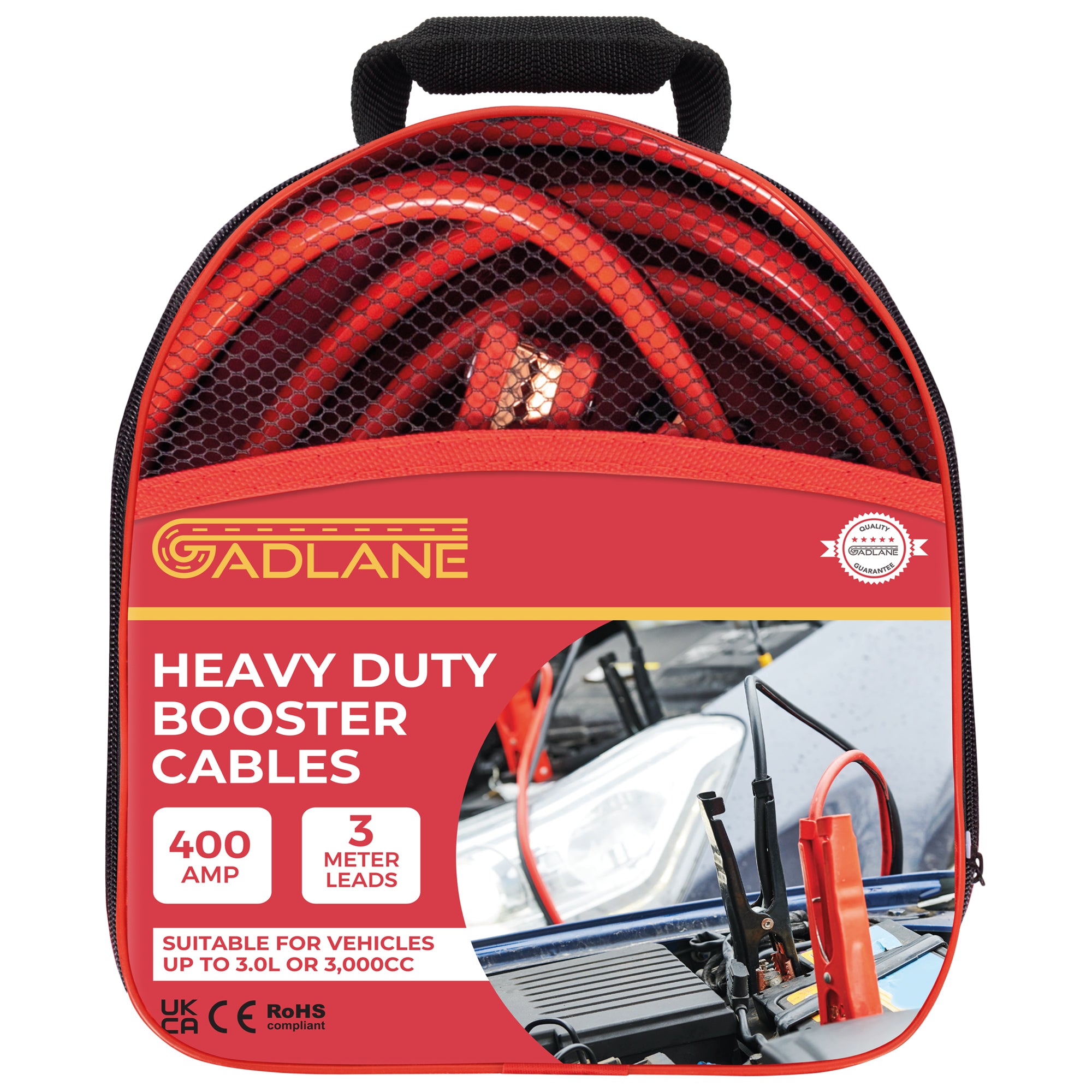 GADLANE JUMP LEADS 400 AMP