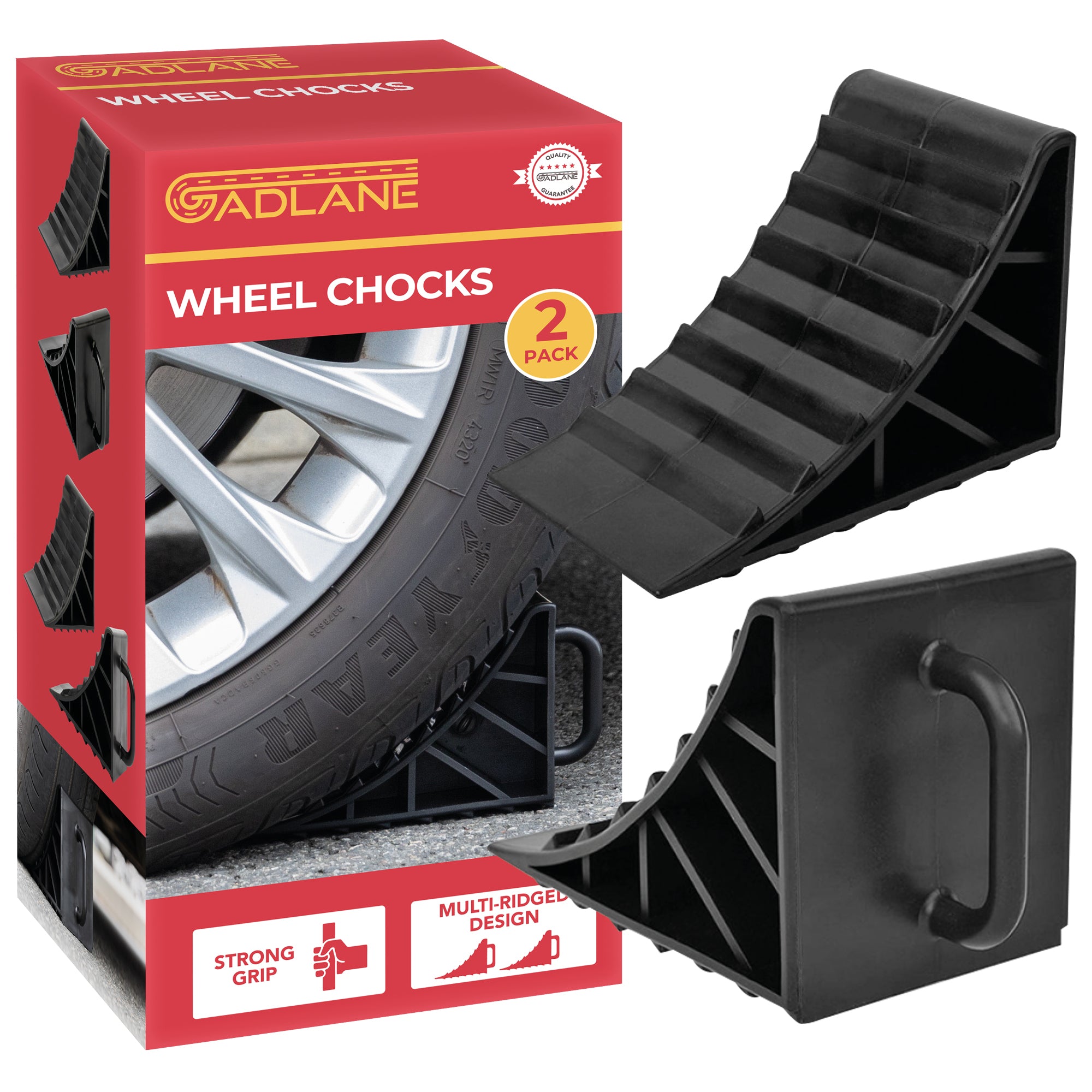 GADLANE WHEEL CHOCKS (PACK OF 2)