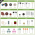 BLOSTM ROTARY TOOL ACCESSORIES SET - 276 PIECE