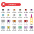 GADLANE ASSORTED CAR FUSE 300 PCS