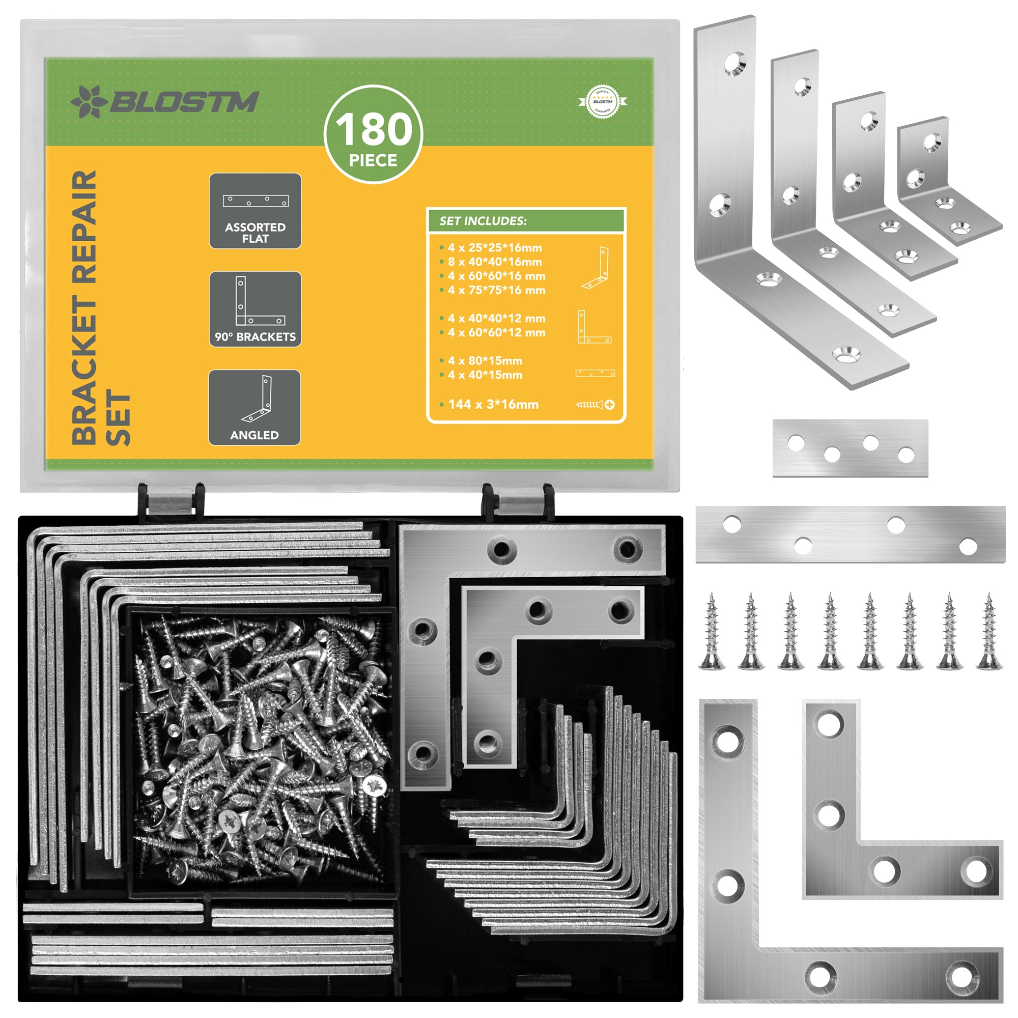 BLOSTM BRACKET REPAIR SET - 180 PIECE