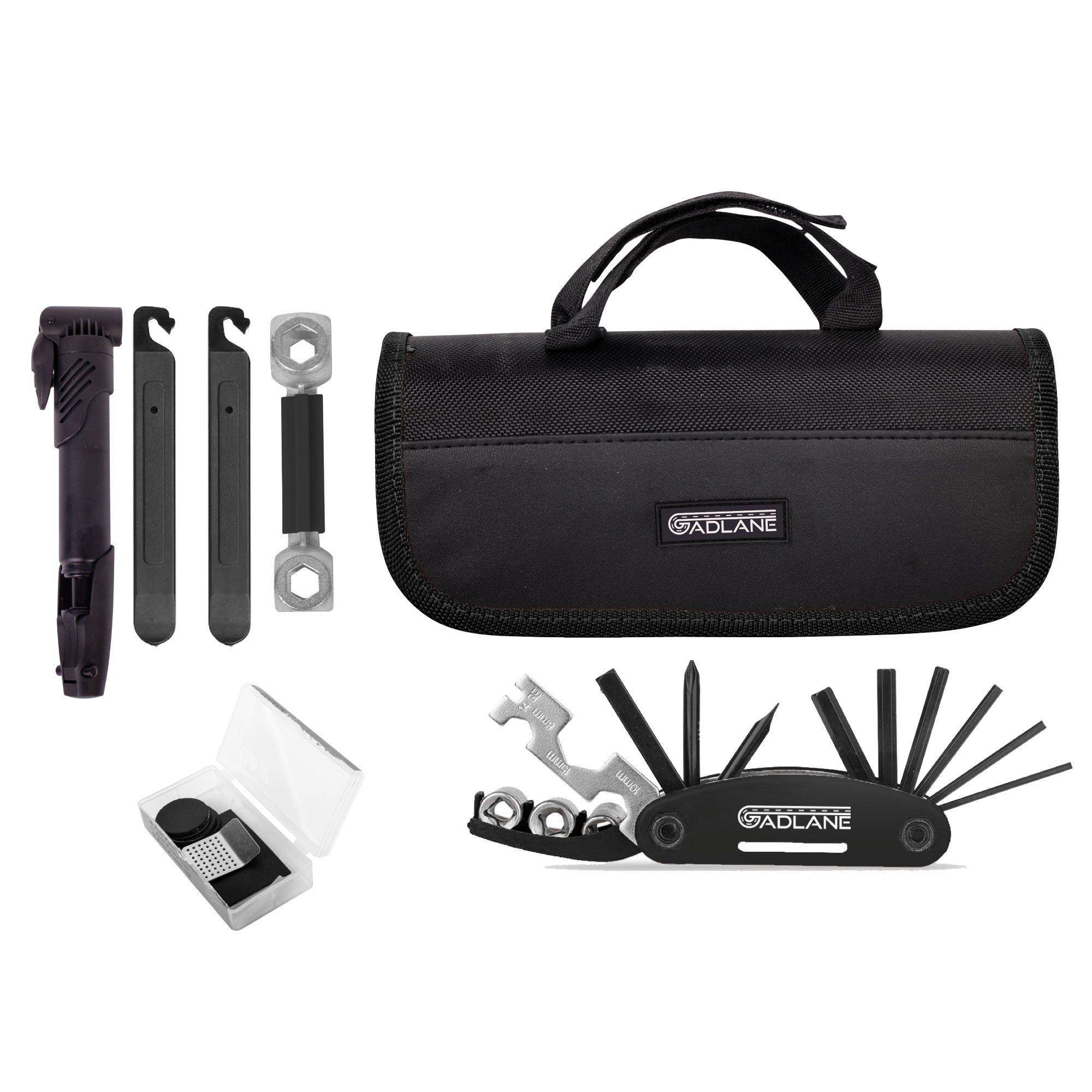 GADLANE BIKE TOOL SET WITH PUMP