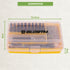 BLOSTM 1/4” HEX SHANK IMPACT DRIVER SCREW BIT SET